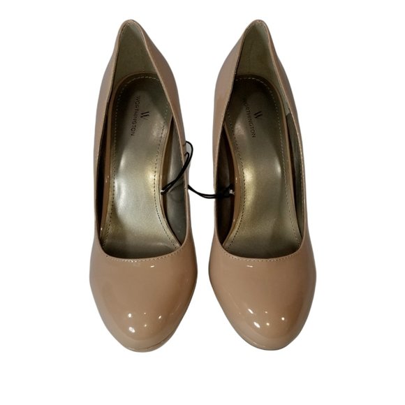 Worthington Wor Jean Nougat Heels Women Size 10 M New In Box NWT Platform. - Picture 3 of 8